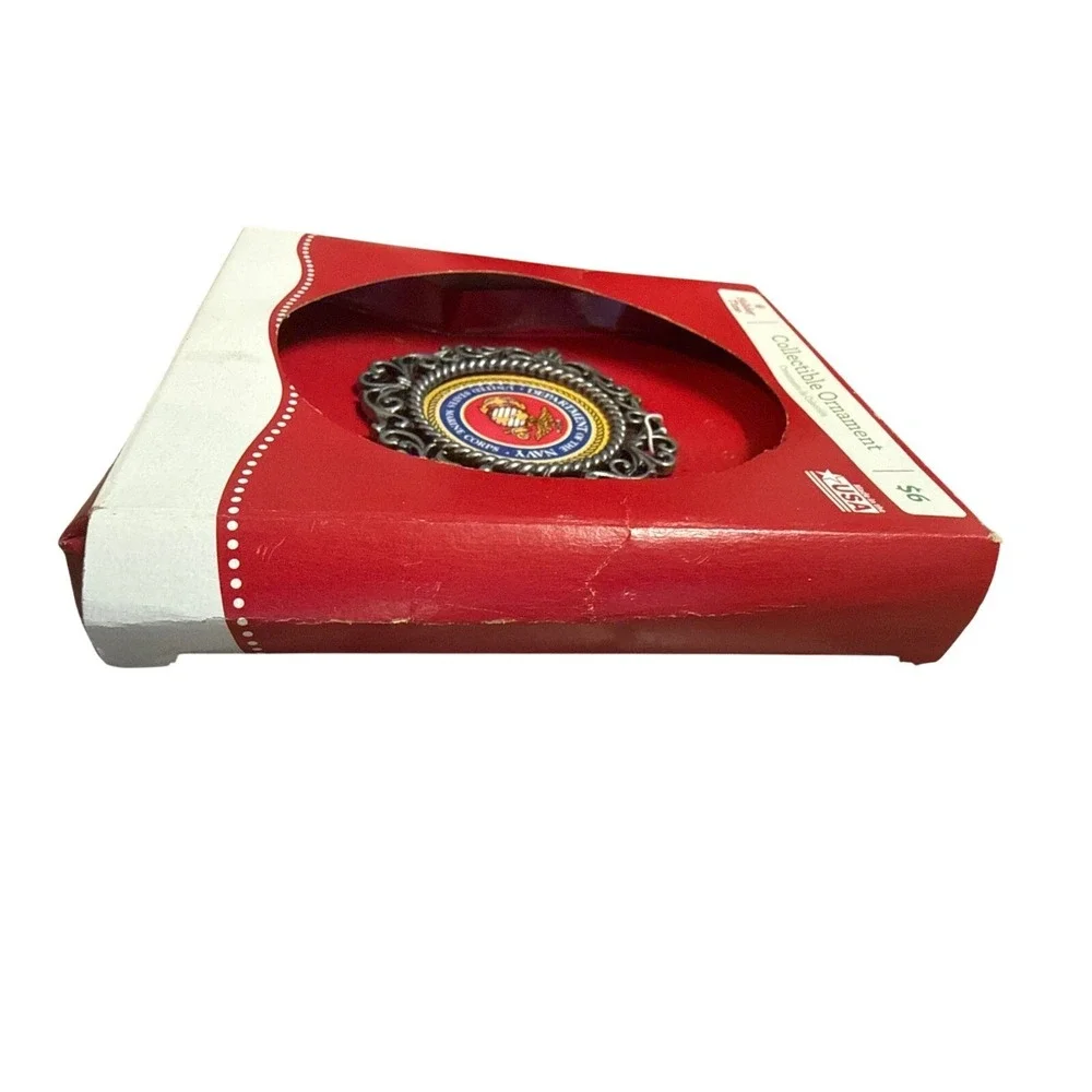 Holiday Time Collectible Ornament Department Of The Navy Untied States Marine